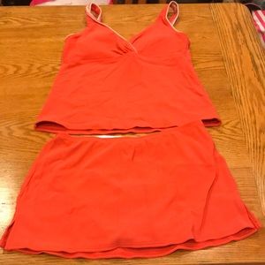 Retro swim tankini
